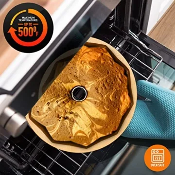 NutriChef 9-Inch Nonstick Bundt Cake Pan for Perfect Baking