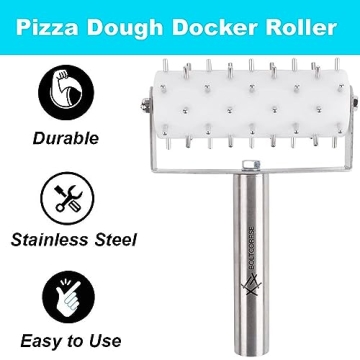 Professional Pizza Dough Docker Roller for Perfect Pizzas
