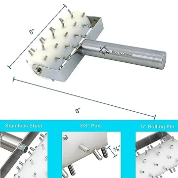 Professional Pizza Dough Docker Roller for Perfect Pizzas