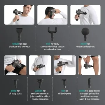 Mebak 3 Massage Gun - Deep Tissue for Pain Relief