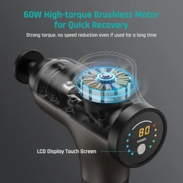 Mebak 3 Massage Gun - Deep Tissue for Pain Relief