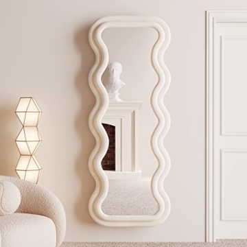 Stylish BOJOY Full Length Wavy Mirror for Any Space