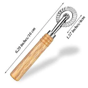 WLLHYF Pasta Cutter Wheel for Homemade Ravioli and More