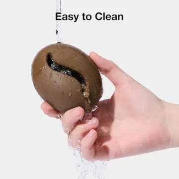 VETRESKA Dog Puzzle Toy, Interactive Dog Toy Ball for Treat Dispensing, Dog Enrichment Snoop Chew Toy, Durable Rubber Fetch Toy Dog Ball, Dog Treat Ball for Teething/Slow Feeder/IQ Training/Playing