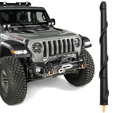 BASIKER Jeep Antenna Replacement: Stylish, Durable, and High-Performance for 2007-2025 Models