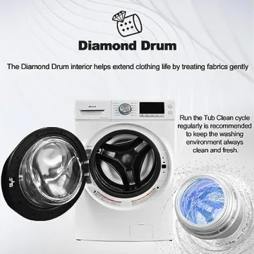 Smad 4.5 Cu. Ft. Front Load Washer with Steam Functions