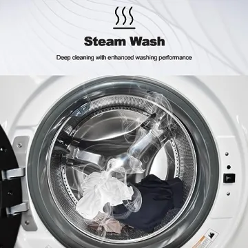 Smad 4.5 Cu. Ft. Front Load Washer with Steam Functions