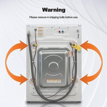 Smad 4.5 Cu. Ft. Front Load Washer with Steam Functions