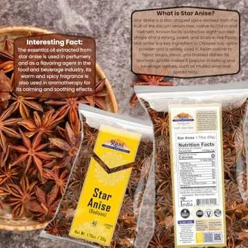 Rani Star Anise Seeds Whole Pods All Natural Spice 1.75oz
