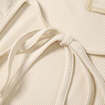 Chic Ribbed Short Sleeve Bodycon Dress with Side Slit