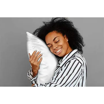 ShopBedding Luxurious Satin Pillowcases with Zipper Closure