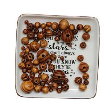 600Pcs Natural Wood Beads – Perfect for Creativity and Crafts
