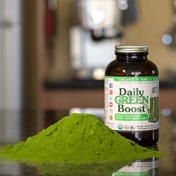 Daily Green Boost 8oz Organic Vegan Supplement for Energy