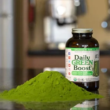 Daily Green Boost 8oz Organic Vegan Supplement for Energy