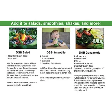 Daily Green Boost 8oz Organic Vegan Supplement for Energy