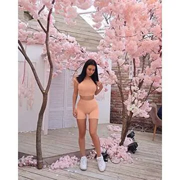 OYS Women's Yoga 2 Piece Workout Set for Ultimate Comfort