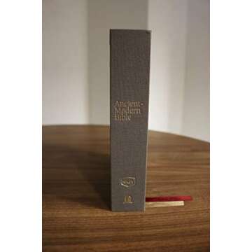 NKJV, Ancient-Modern Bible, Cloth over Board, Gray, Comfort Print: One faith. Handed down. For all t...
