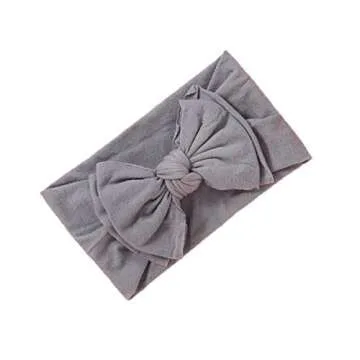 Mookiraer Baby Girls Headbands with Bows - Handmade Hair Accessories 12pcs