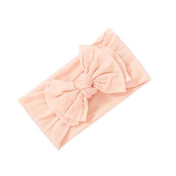 Mookiraer Baby Girls Headbands with Bows Handmade Hair Accessories Stretchy Hairbands for Newborn Infant Toddler Baby Essentials (Double Bows 12pcs)
