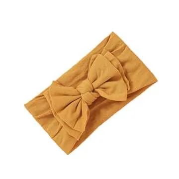 Mookiraer Baby Girls Headbands Soft and Stretchy