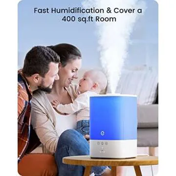 Esemoil Smart WiFi Cool Mist Humidifier for Bedroom