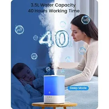 Esemoil Smart WiFi Cool Mist Humidifier for Bedroom