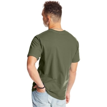 Hanes Mens Beefy T-Shirt Heavyweight Cotton Crewneck Tee, 1 Or 2 Pack, Available In Tall Sizes