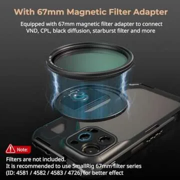 SmallRig iPhone 15 Pro Max Cage with Quick Release