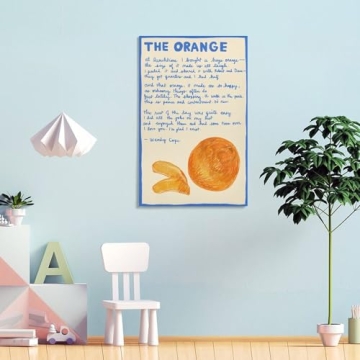 Motivational Wendy Cope Poetry Poster Canvas Wall Art 12x18