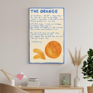 Motivational Wendy Cope Poetry Poster Canvas Wall Art 12x18