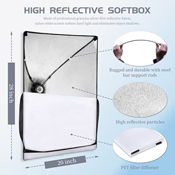 SH Softbox Photography Lighting Kit for Stunning Photography