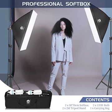 SH Softbox Photography Lighting Kit for Stunning Photography