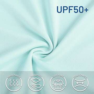 MIER Women's Sleeveless Workout Shirts UPF 50 Sun Protection Running Gym Tank Top Dry Fit Exercise Tennis Muscle Tee