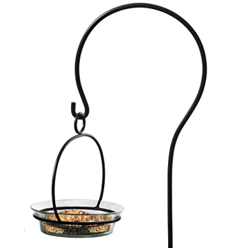 Mosaic Birds Cuban Hanging Bird Bath & Feeder Stylish Design