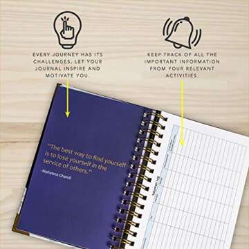 Pre-Medical Student Journal | MCAT Tracking | The Ultimate Guided Journal for Pre-Medical Students | A Must Have Pre-Medical Tool | Helps Medical School Admissions