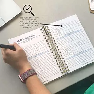 Pre-Medical Student Journal | MCAT Tracking | The Ultimate Guided Journal for Pre-Medical Students | A Must Have Pre-Medical Tool | Helps Medical School Admissions