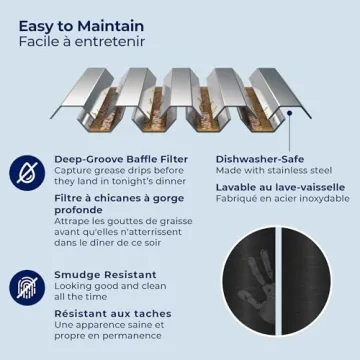 Hauslane 30" WM-590 Chef Series Wall Mount Fan