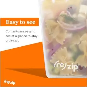 (re)zip 5-Pack Reusable Eco-Friendly Snack Bags