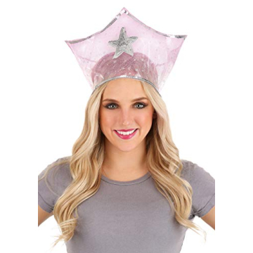Enchanting Fun Costumes Adult Good Witch Glinda Crown in Pink