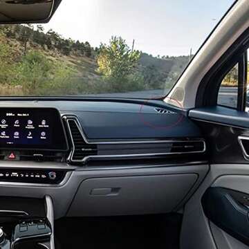 Kadore Peach Wood Style Interior Trim for Kia Sportage 2023 2024