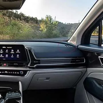 Kadore Peach Wood Style Interior Trim for Kia Sportage 2023 2024