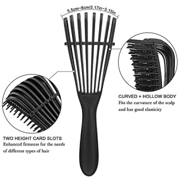Affordable Detangling Brush Set for Curly Hair Care