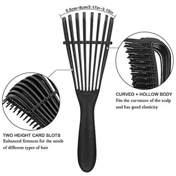 Affordable Detangling Brush Set for Curly Hair Care
