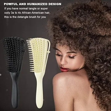 Affordable Detangling Brush Set for Curly Hair Care