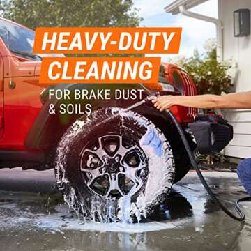 Armor All Heavy Duty Wheel Cleaner - 22 Oz for Pristine Wheels