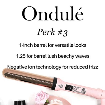 L'ANGE HAIR Ceramic Curling Wand for Frizz-Free Waves