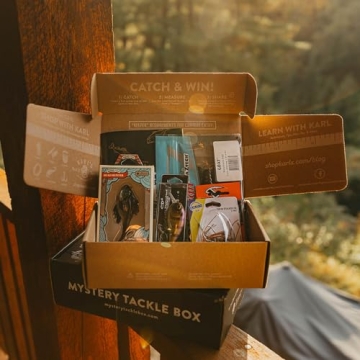 Catch Co Mystery Tackle Box for Freshwater Bass Fishing