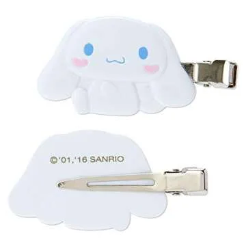 Sanrio N-1606-950181 Cinnamoroll Bangs Clip, Approx. 2.4 x 0.4 x 1.2 inches (6 x 1 x 3 cm), ABS Resi...