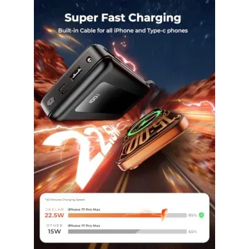 50000mAh Portable Charger Power Bank for Easy Charging