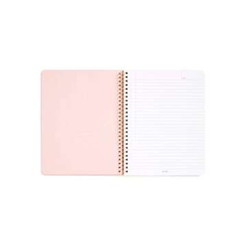 ban.do Women's Black Ink Pen Set of 3 and Mini Notebook with 160 pages, garden party